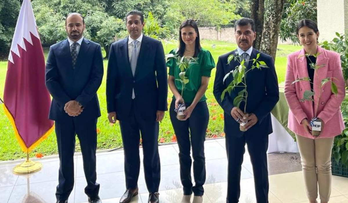 Qatar Thanks El Salvador For Joining Initiative to Plant One Million Trees Ahead of FIFA World Cup 